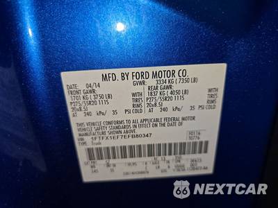 2014 Ford F-150 STX Extended Cab Medium Bed w/Rear Doors - zdjęcie 14 z 44 - miniatura