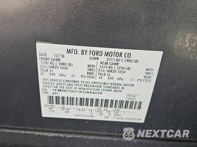 2019 Ford Explorer XLT - zdjęcie 15 z 19 - miniatura