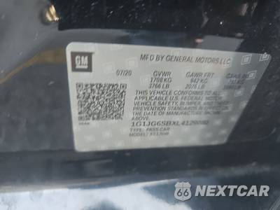 2020 Chevrolet Sonic LT Hatchback 1FL - zdjęcie 14 z 29 - miniatura