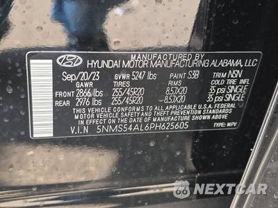 2023 Hyundai Santa Fe Calligraphy - zdjęcie 15 z 32 - miniatura