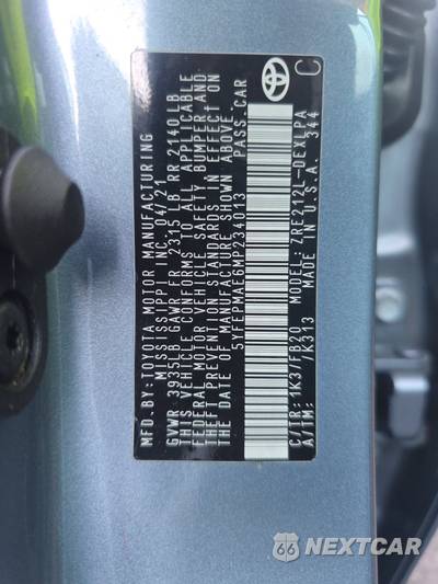 2021 Toyota Corolla LE Sedan - zdjęcie 14 z 38 - miniatura