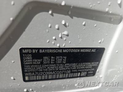 2021 BMW 7 Series Sedan 750i xDrive M SPORT LINE - zdjęcie 14 z 23 - miniatura