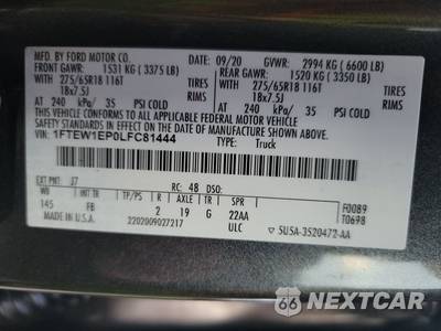 2020 Ford F-150 XLT Crew Cab Short Bed - zdjęcie 14 z 39 - miniatura