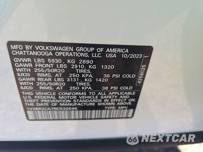 2024 Volkswagen Atlas 2.0T SEL - zdjęcie 14 z 27 - miniatura