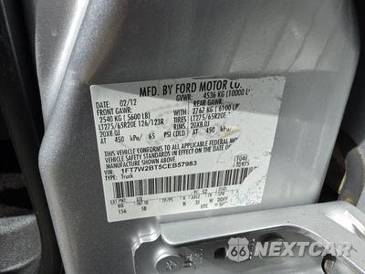 2012 Ford Super Duty F-250 Lariat Crew Cab Medium Bed - zdjęcie 14 z 38 - miniatura