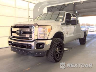 2012 Ford Super Duty F-250 Lariat Crew Cab Medium Bed - zdjęcie 1 z 38 - miniatura