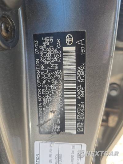 2003 Toyota Camry LE - zdjęcie 21 z 47 - miniatura