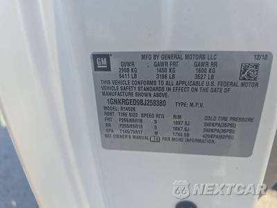 2011 Chevrolet Traverse LT 1LT - zdjęcie 15 z 26 - miniatura